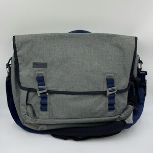 Timbuk2 Gray and Navy Men's Messenger Bag